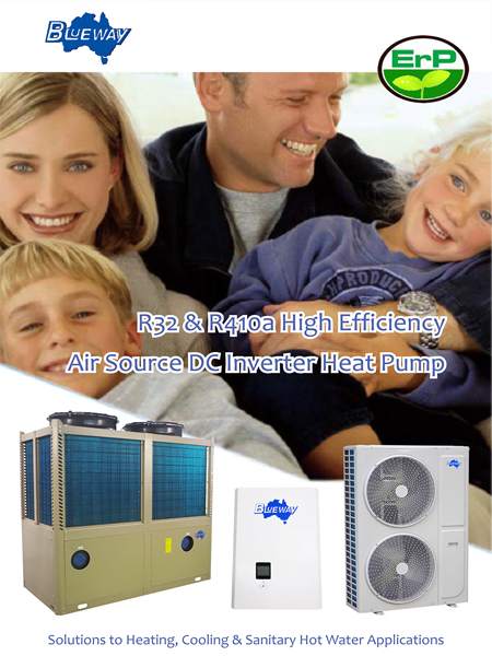 DC inverter issiqlik pompasi R32 & R410a